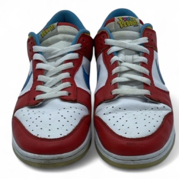 🔥Nike Dunk Low x LeBron James x Fruity Pebbles Red (DH8009-600) Sz 7.5 Women - Picture 3 of 11